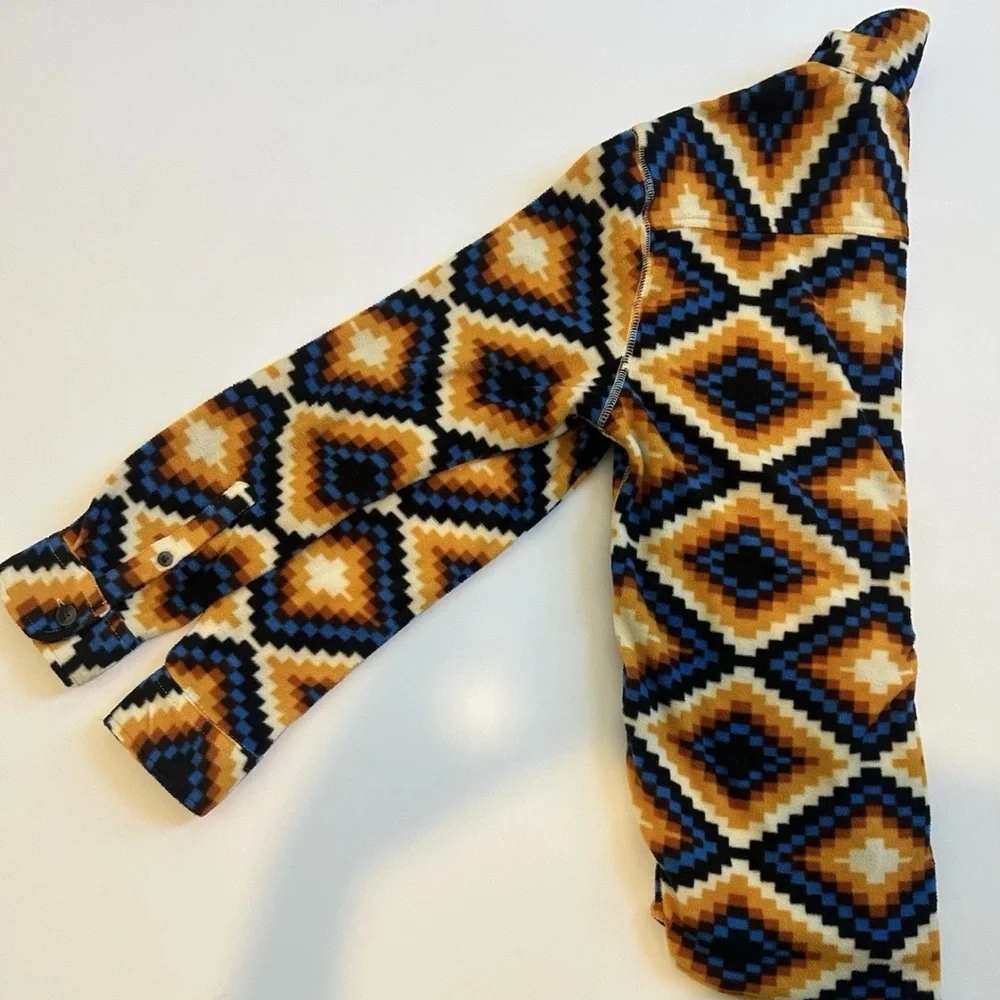 Geometric Patterned Jacket - Multicolor - Picture 3 of 6